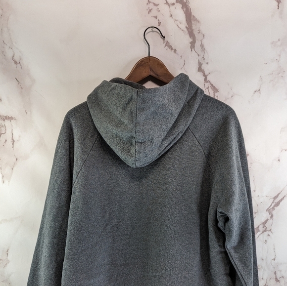 Everlane Hoodie Mens Grey The Track Sweatshirt Pullover Uniform Heathered - Picture 8 of 12